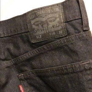 Levi’s 513 Black Denim